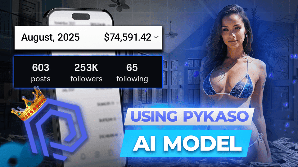 How to Create & Launch Top AI Models on Instagram (Ft: Thibault - pykaso.ai)