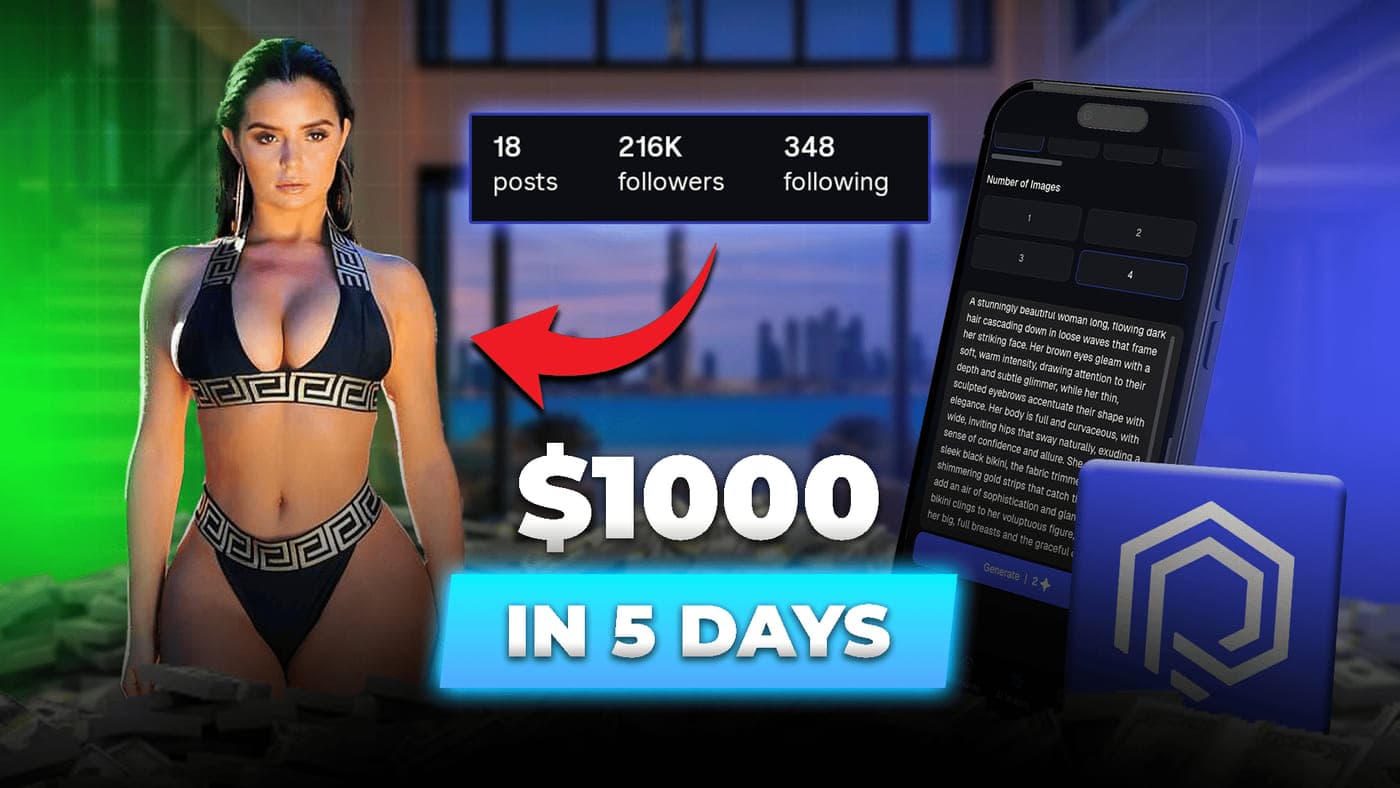 AI Girls - Strategie für 1000 $ in 5 Tagen (Kurs)