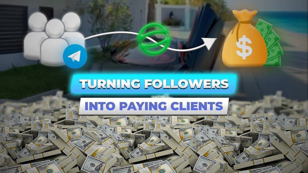 Cómo convertir a tus seguidores en clientes de pago (Instagram -> Telegram -> enlace de pago)